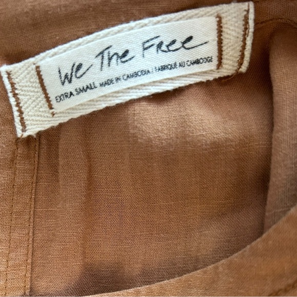 Free People Moon City Top in Cider - Picture 4 of 5